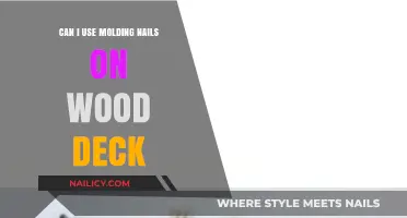 Deck Maintenance: The Pros and Cons of Using Molding Nails on Wood