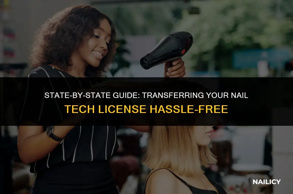 can i use my nail tech license in another state