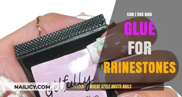 Adhesive Dilemmas: Nail Glue for Rhinestones - A Crafty Guide