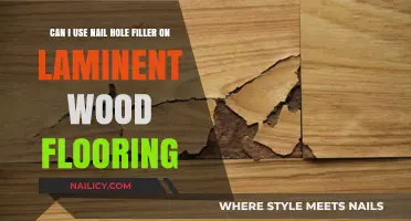 Repairing Laminate Wood Flooring: Nail Hole Filler Solutions