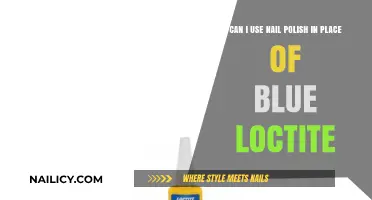 Nail Polish vs. Blue Loctite: A Practical Alternative or Risky Swap?