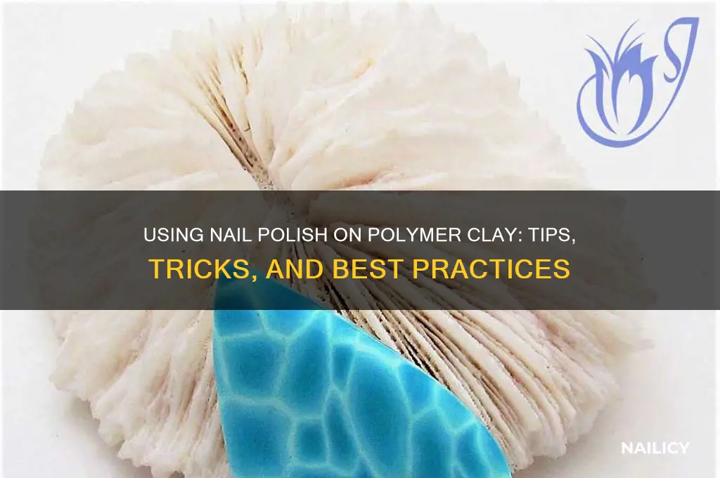 can i use nail polish on polymer clay