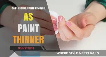 Nail Polish Remover: A Viable Paint Thinner?