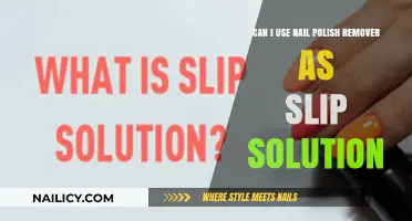 Nail Polish Remover: A Smart Slip Solution?