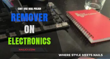How Nail Polish Remover Affects Electronics