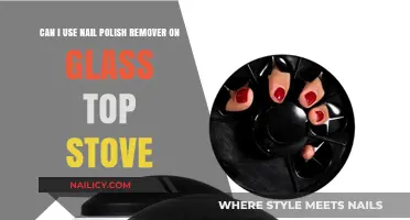 How to Clean Glass Stove Tops with Nail Polish Remover