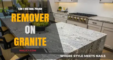 How to Remove Nail Polish from Granite