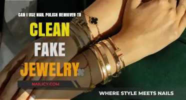 How to Clean Fake Jewelry with Nail Polish Remover