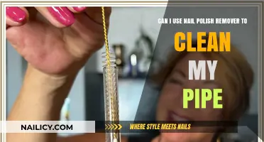 How to Clean Your Pipe with Nail Polish Remover