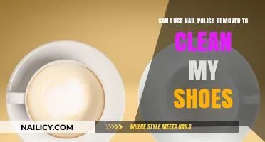 How to Clean Shoes with Nail Polish Remover?