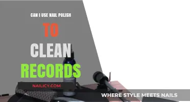 Nail Polish for Record Cleaning: Safe or Risky Method?