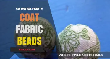 Using Nail Polish to Coat Fabric Beads: Creative Crafting Tips