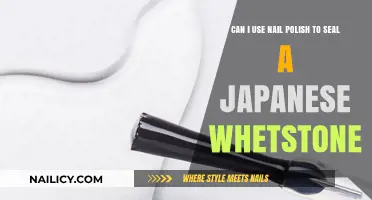 Using Nail Polish to Seal a Japanese Whetstone: Is It Safe?