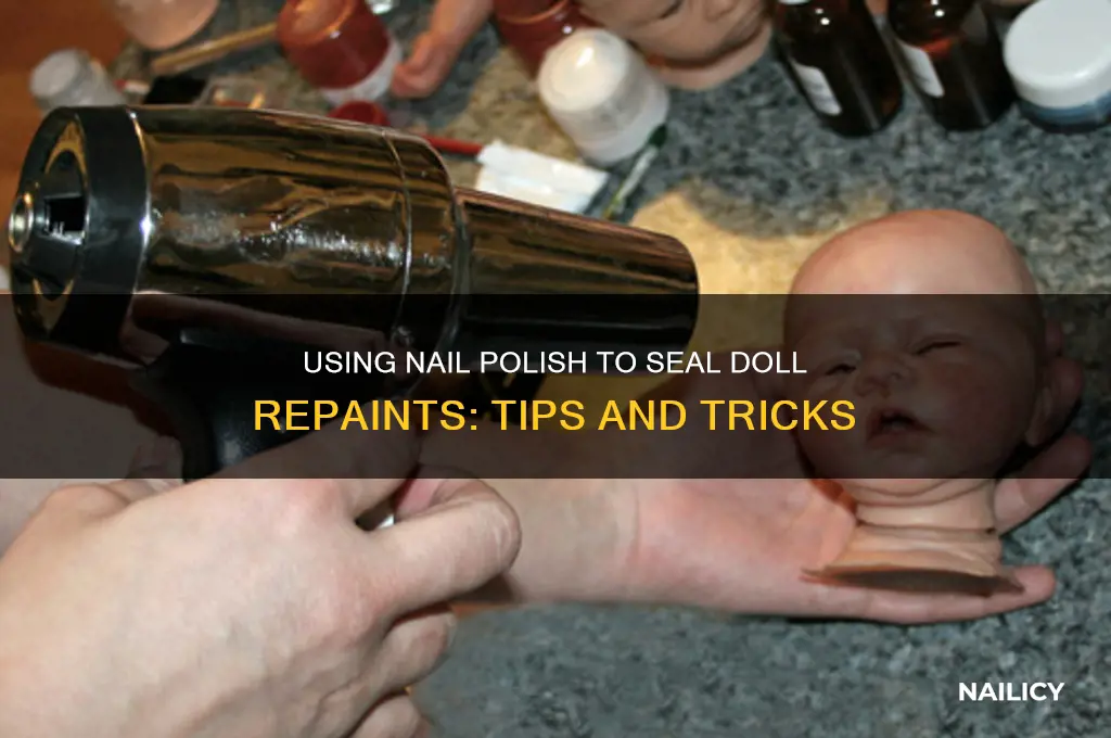 can i use nail polish to seal my doll repaint