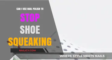 Stop Shoe Squeaking: Can Nail Polish Be the Quick Fix?