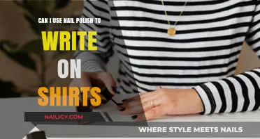 Using Nail Polish to Write on Shirts: Creative DIY Tips and Tricks