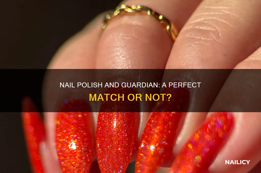 can i use nail polish with nail guardian