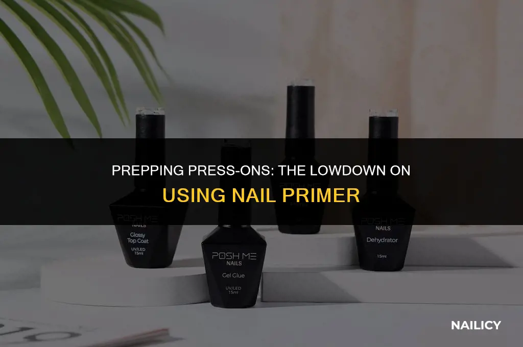 can i use nail primer for press on nails