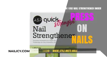 Boosting Beauty: Nail Strengthener's Role Under Press-On Nails
