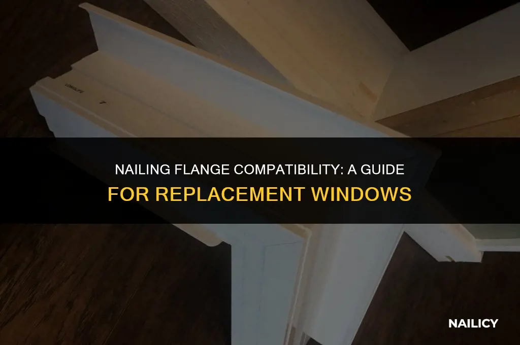 can i use nailing flange with raplacement window