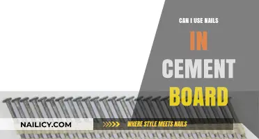 Nailing into Cement Board: A Comprehensive Guide for DIY Enthusiasts