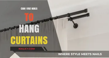 Nail It: A Guide to Hanging Curtains with Nails Safely