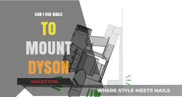 Securely Mounting Your Dyson: Nails vs. Screws - What's Best?