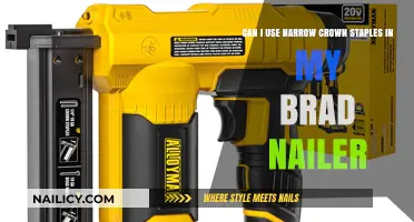 Narrow Crown Staples in Brad Nailers: Compatibility and Usage Tips