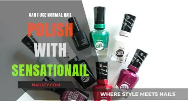 Using Regular Nail Polish with Sensationail: Compatibility and Tips