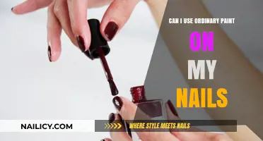 Nail Art Dilemmas: Can Ordinary Paint Replace Nail Polish?