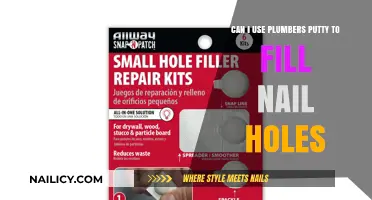 DIY Nail Hole Repair: Plumber's Putty vs. Spackling Paste