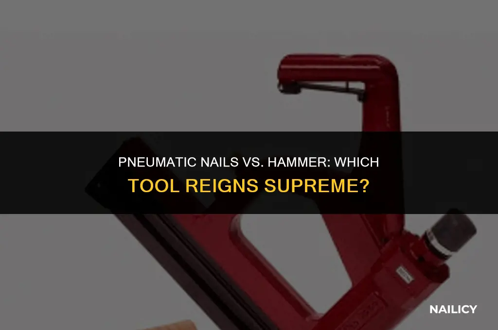 can i use pnumatic nails with hammer