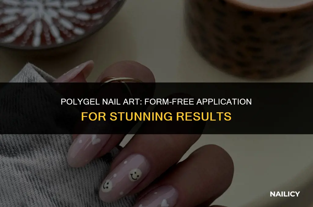 can i use polygel without nail forms