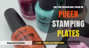Using Regular Nail Polish on Pueen Stamping Plates: Tips and Tricks
