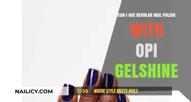 Using Regular Nail Polish with OPI GelShine: Compatibility and Tips