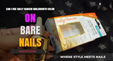 Nail Growth and Color: Can Sally Hansen Be Used on Bare Nails?