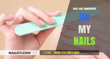 Nail Care Hacks: Sandpaper for Smoother Nails?