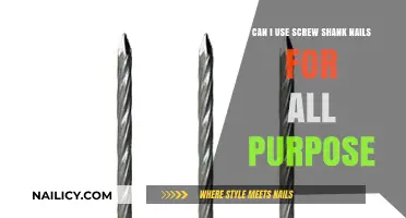 Versatile Fastening: Screw Shank Nails for All-Purpose Use?