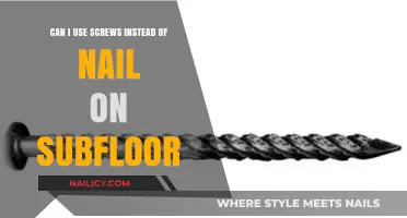 Subfloor Installation Dilemma: Screws vs. Nails - Which is Better?