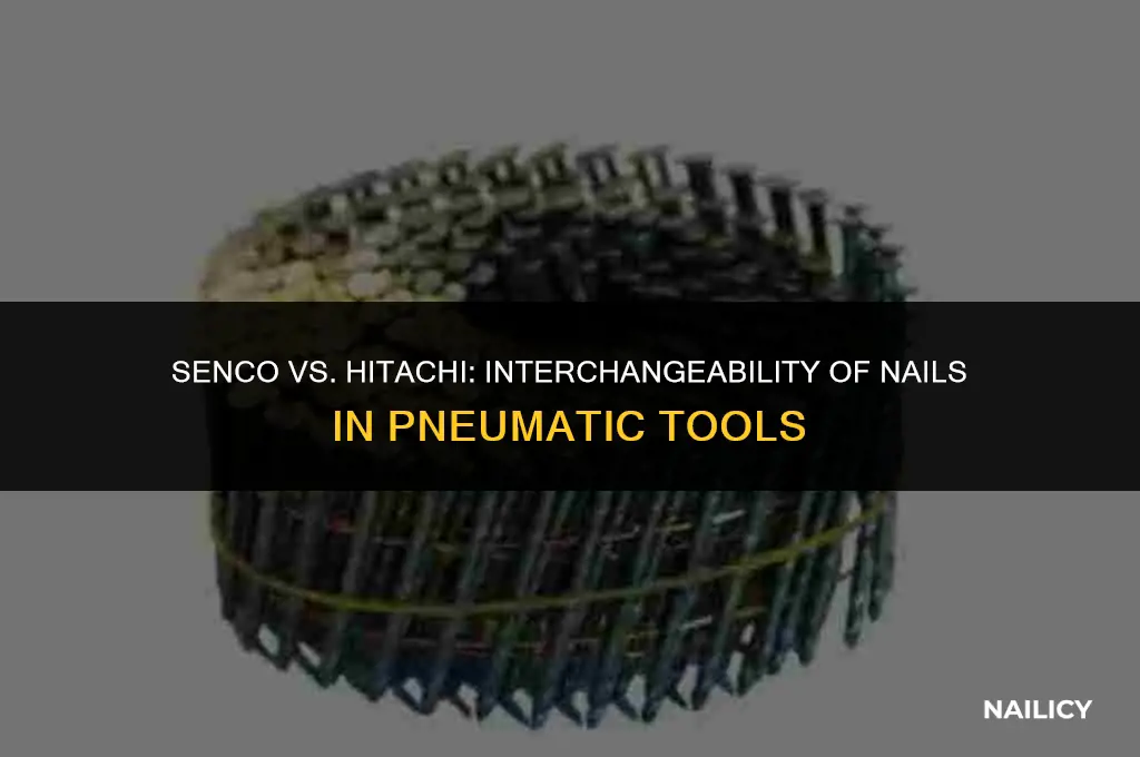 can i use senco nails in hitachi