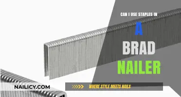 Staples vs. Brad Nails: Interchangeable or Not?