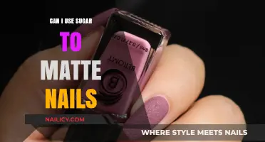 Sweeten Your Manicure: Sugar's Surprising Role in Mattifying Nails