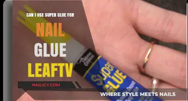 Exploring the Use of Super Glue as a Substitute for Nail Glue
