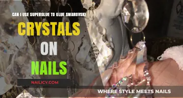 Sparkle and Stick: The Ultimate Guide to Supergluing Swarovski Crystals on Nails