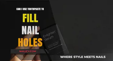 DIY Nail Hole Repair: Toothpaste as a Surprising Solution?
