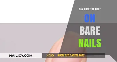 Nail Care Essentials: Top Coat Application on Bare Nails Explained