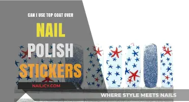 Top Coat Over Nail Polish Stickers: Enhance Durability or Ruin Design?