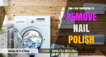 How Turpentine Removes Stubborn Nail Polish