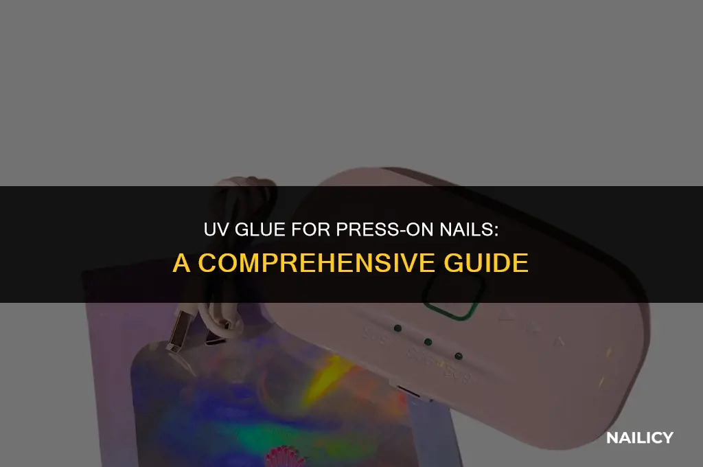 can i use uv glue on press on nails