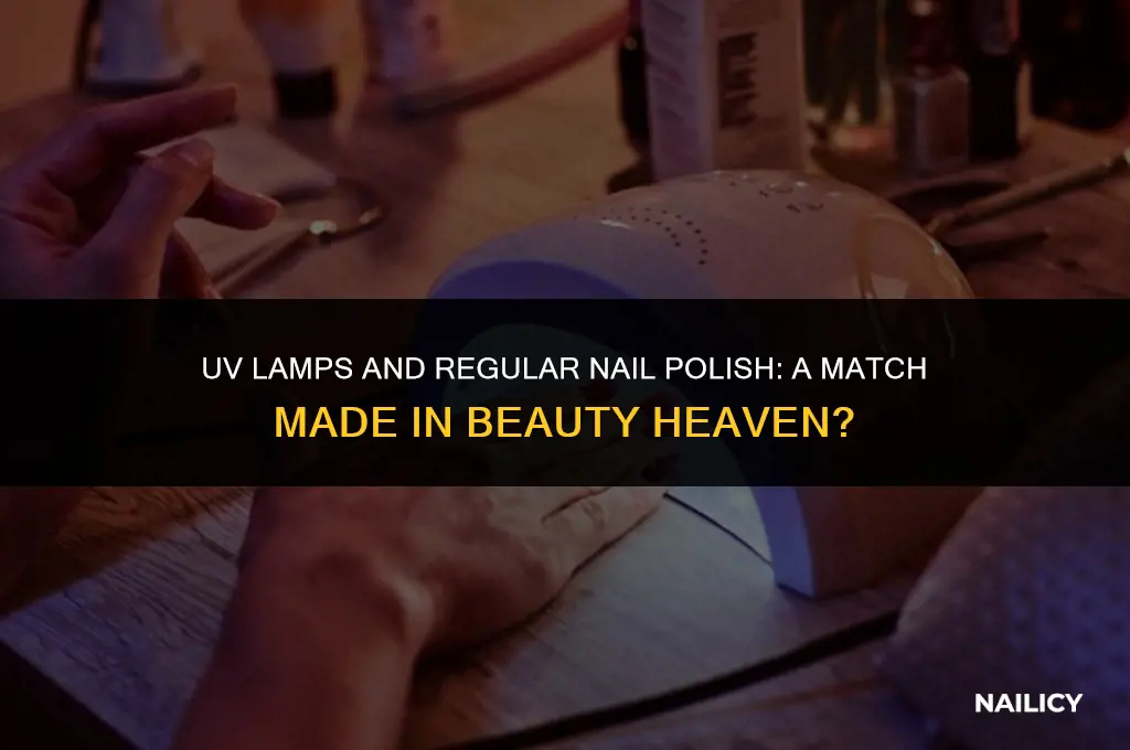 can i use uv lamp with normal nail polish